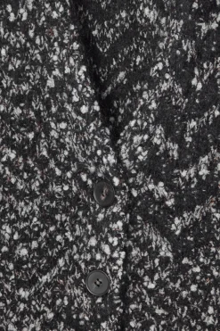 COS OVERSIZED HERRINGBONE MOHAIR-BLEND CARDIGAN-Women Sweaters & Cardigans