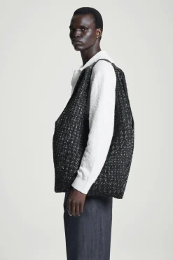 COS OVERSIZED JACQUARD TOTE- Bags & Wallets