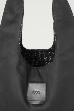 COS OVERSIZED JACQUARD TOTE- Bags & Wallets