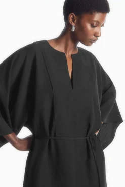 COS OVERSIZED KAFTAN MIDI DRESS-Women Dresses & Jumpsuits