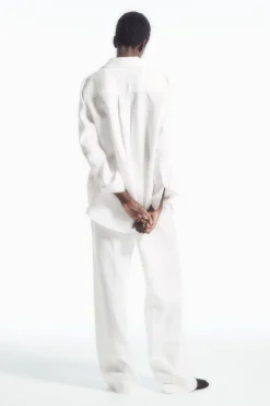 COS OVERSIZED LINEN SHIRT-Women Shirts & Blouses | Tops