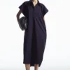 COS OVERSIZED MIDI SHIRT DRESS-Women Dresses & Jumpsuits