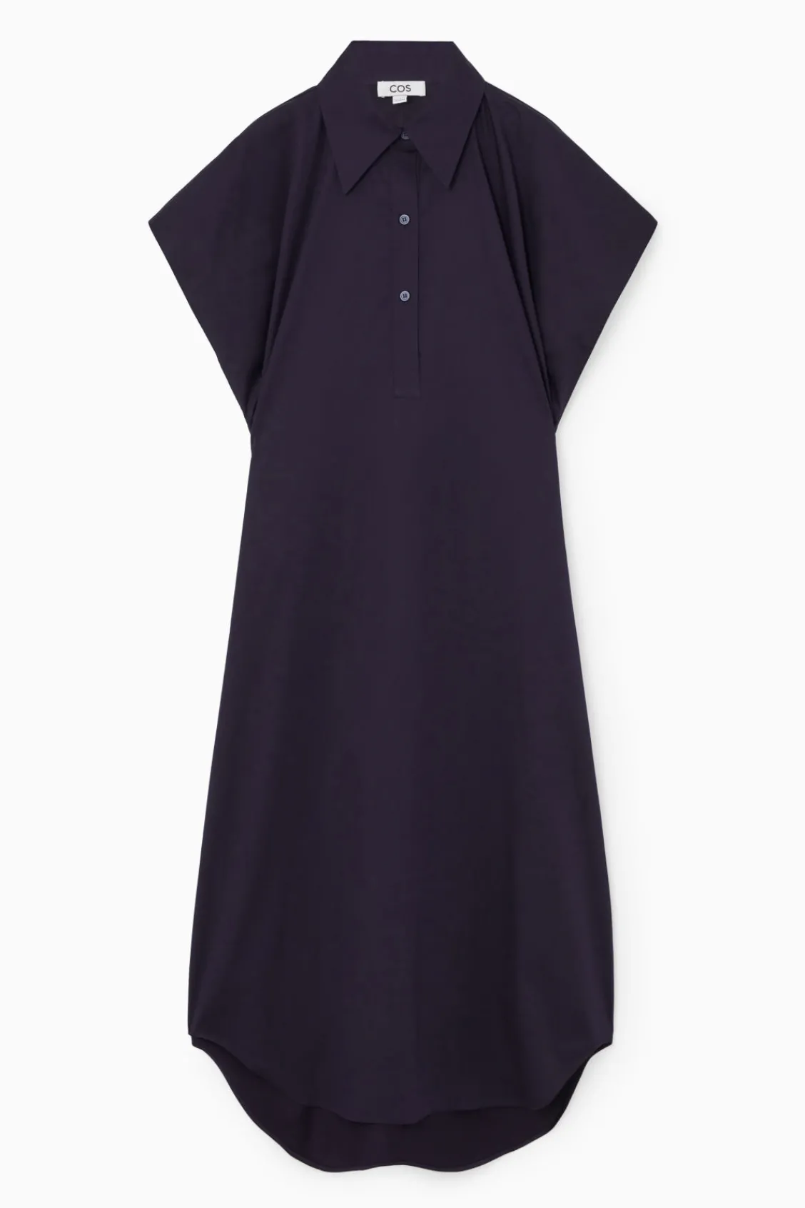COS OVERSIZED MIDI SHIRT DRESS-Women Dresses & Jumpsuits