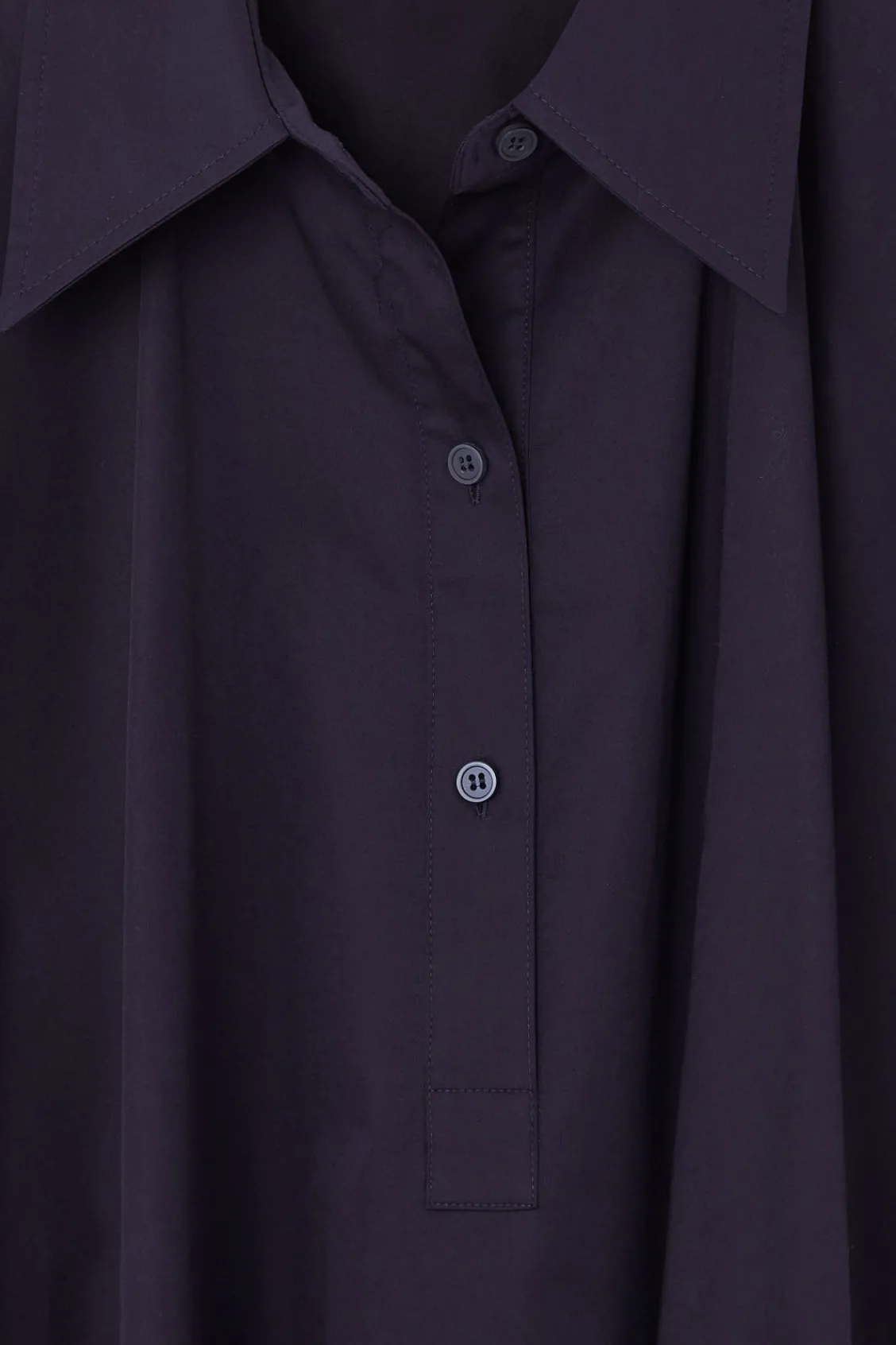 COS OVERSIZED MIDI SHIRT DRESS-Women Dresses & Jumpsuits