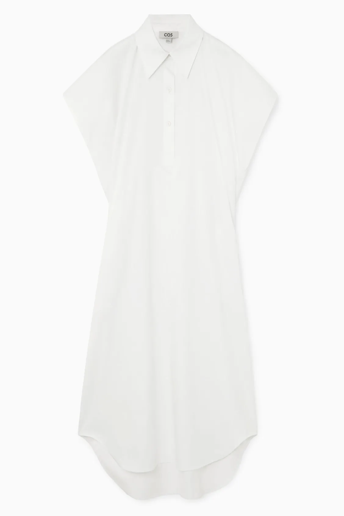 COS OVERSIZED MIDI SHIRT DRESS-Women Dresses & Jumpsuits