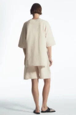 COS OVERSIZED MID-WEIGHT T-SHIRT-Women T-Shirts | Tops
