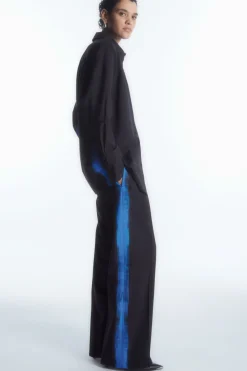 COS OVERSIZED PAINTED WOOL SHIRT-Women Shirts & Blouses | Tops