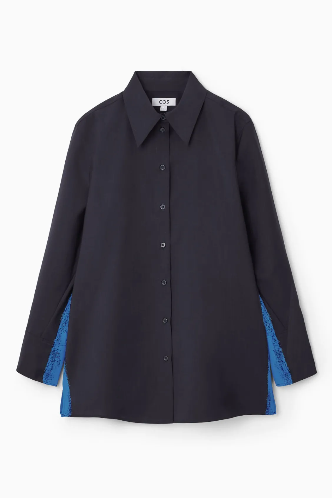 COS OVERSIZED PAINTED WOOL SHIRT-Women Shirts & Blouses | Tops