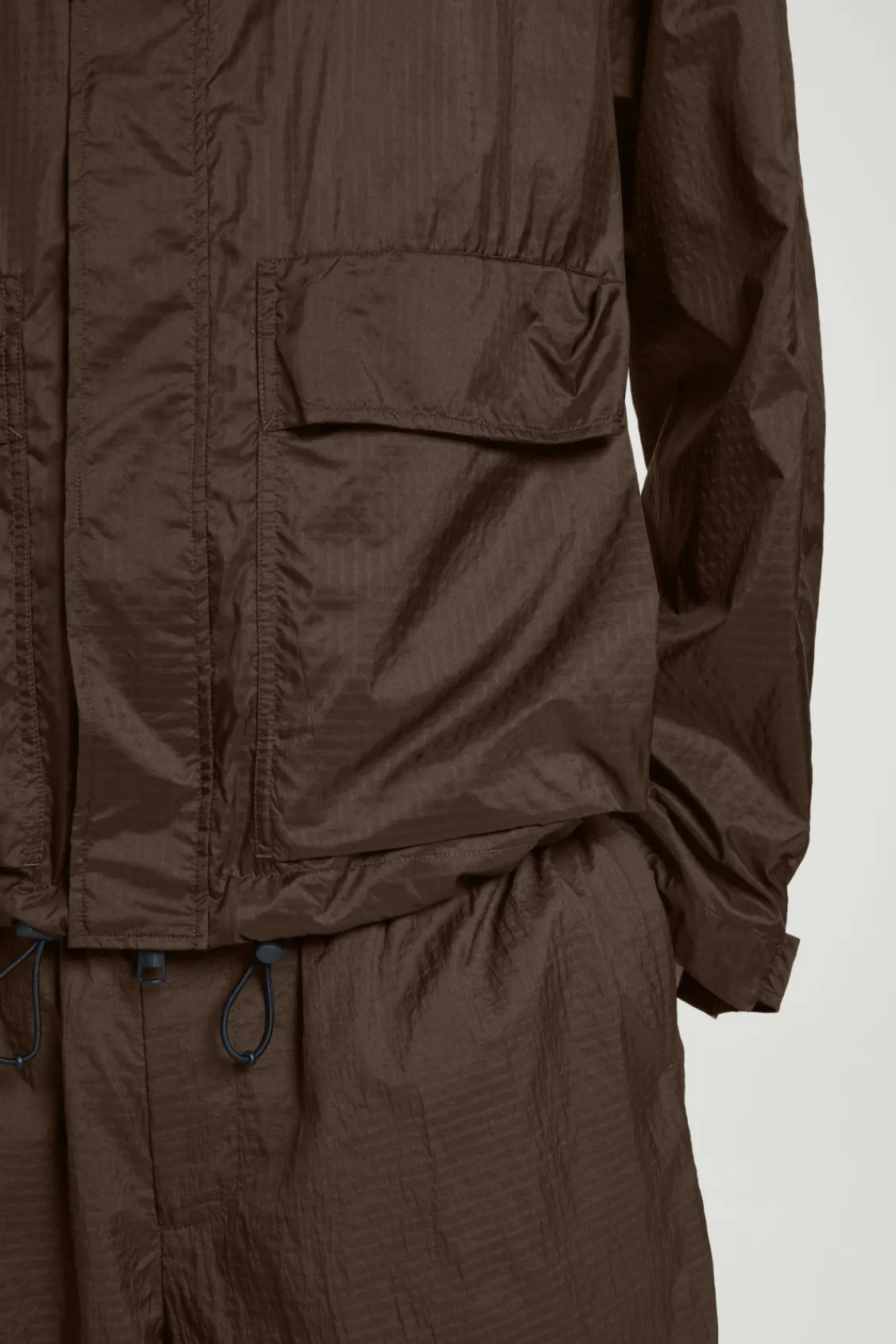 COS OVERSIZED PARACHUTE NYLON UTILITY JACKET- Matching Sets | Coats & Jackets
