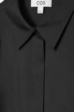 COS OVERSIZED PURE SILK SHIRT-Women Shirts & Blouses | Tops