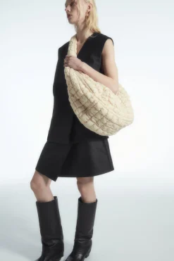 COS OVERSIZED QUILTED CROSSBODY-Women Bags & Wallets | Bags