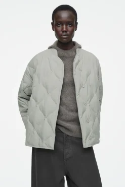 COS OVERSIZED QUILTED JACKET-Women Coats & Jackets