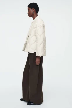 COS OVERSIZED QUILTED JACKET-Women Coats & Jackets