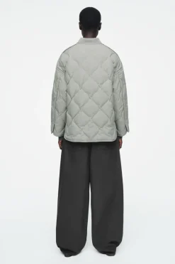 COS OVERSIZED QUILTED JACKET-Women Coats & Jackets