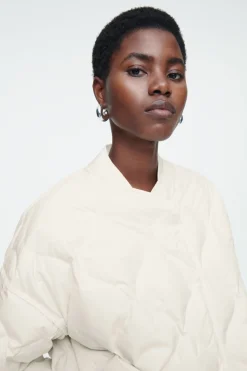 COS OVERSIZED QUILTED JACKET-Women Coats & Jackets