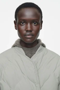 COS OVERSIZED QUILTED JACKET-Women Coats & Jackets