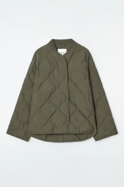 COS OVERSIZED QUILTED JACKET-Women Coats & Jackets