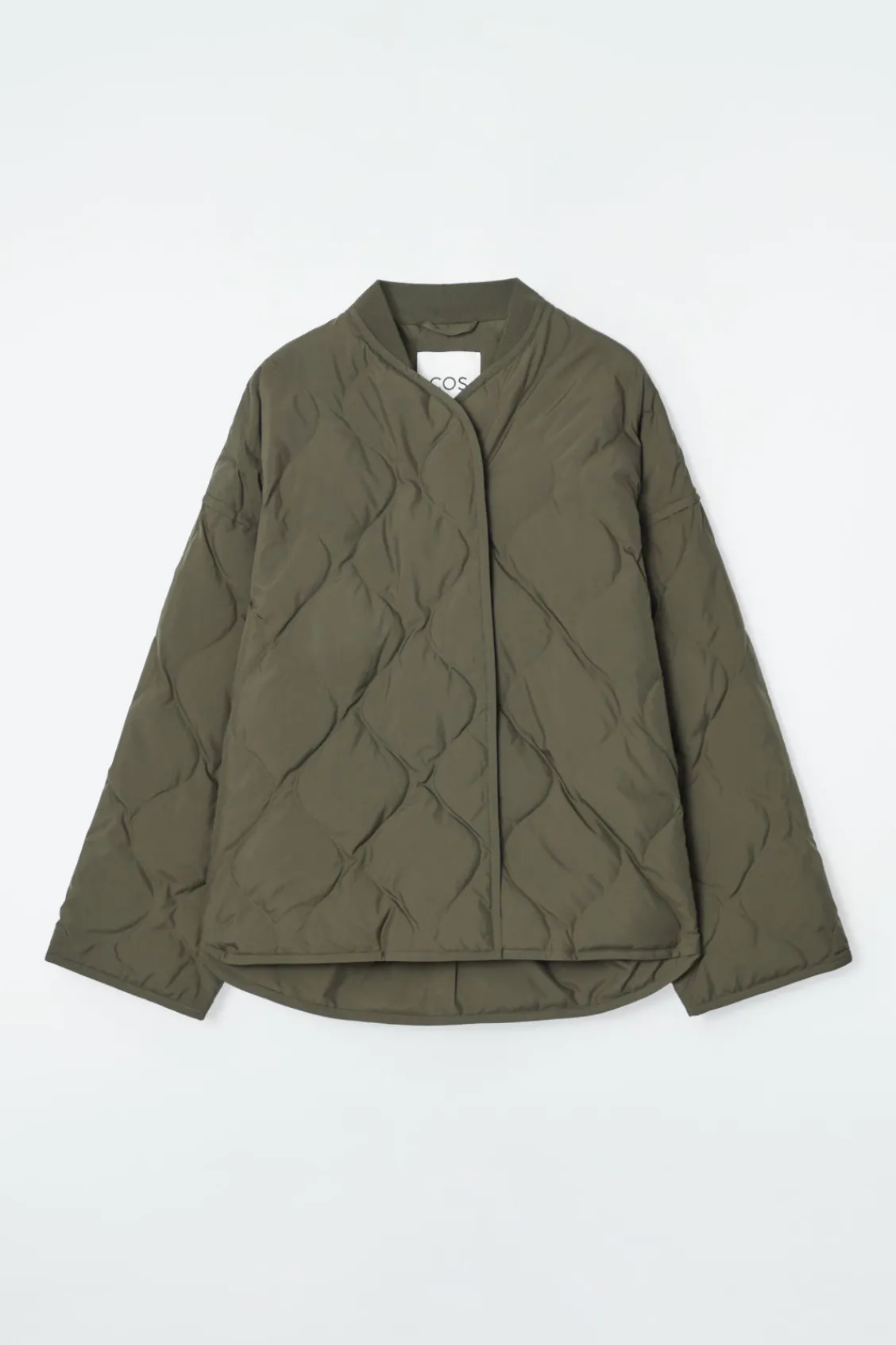 COS OVERSIZED QUILTED JACKET-Women Coats & Jackets