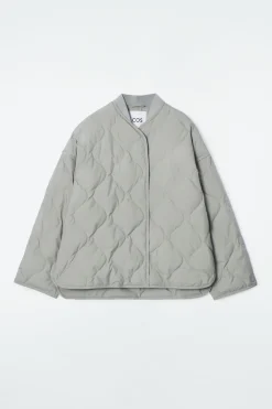 COS OVERSIZED QUILTED JACKET-Women Coats & Jackets