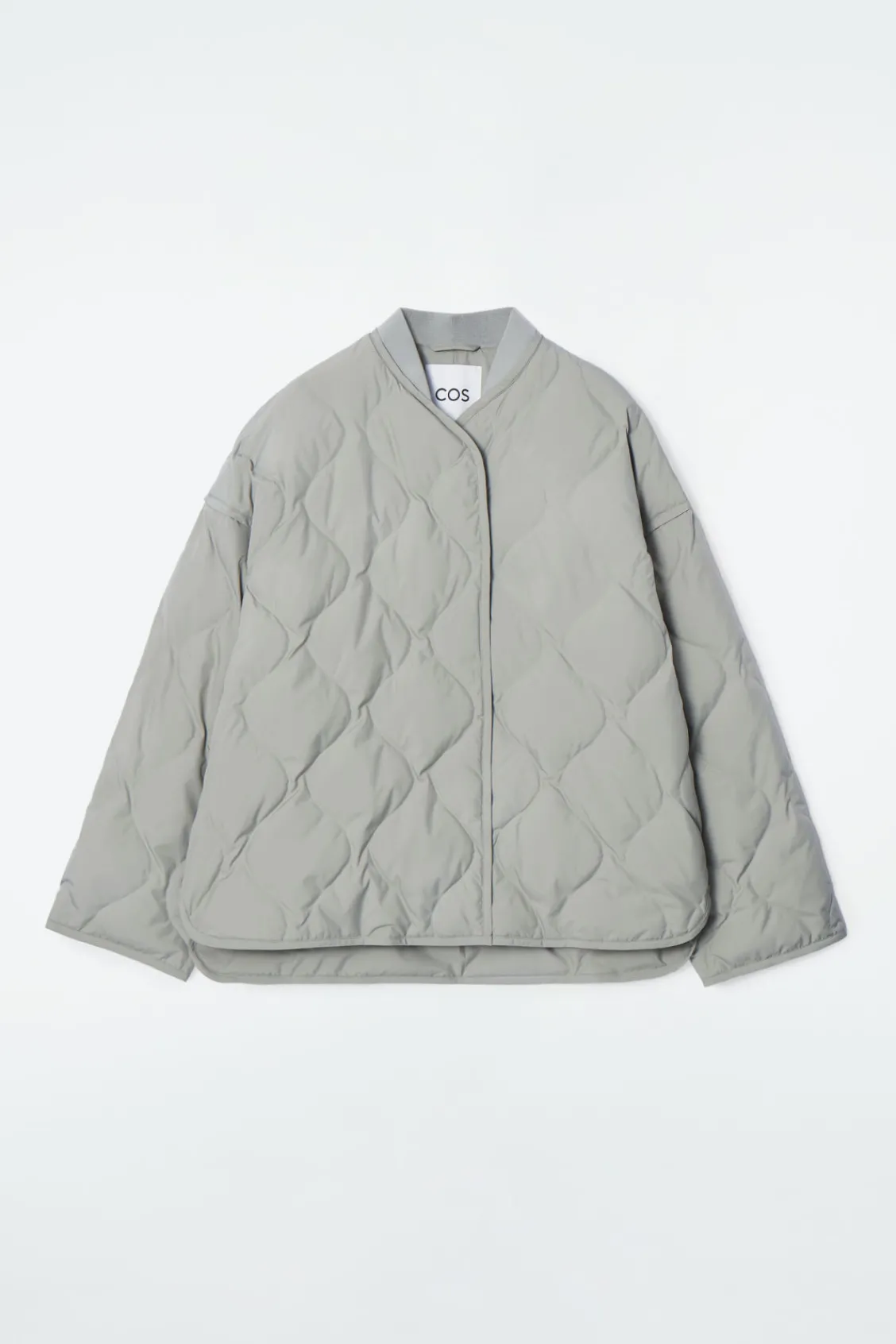 COS OVERSIZED QUILTED JACKET-Women Coats & Jackets
