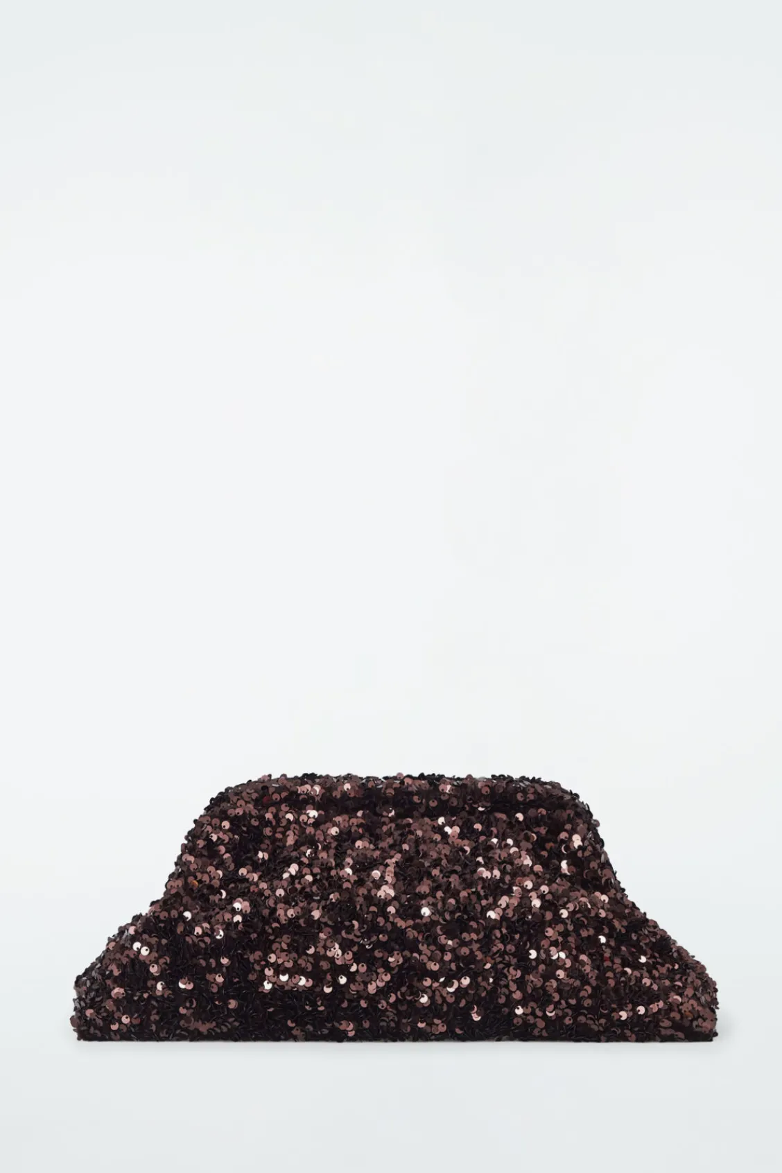 COS OVERSIZED SEQUINED FRAMED CLUTCH-Women Bags