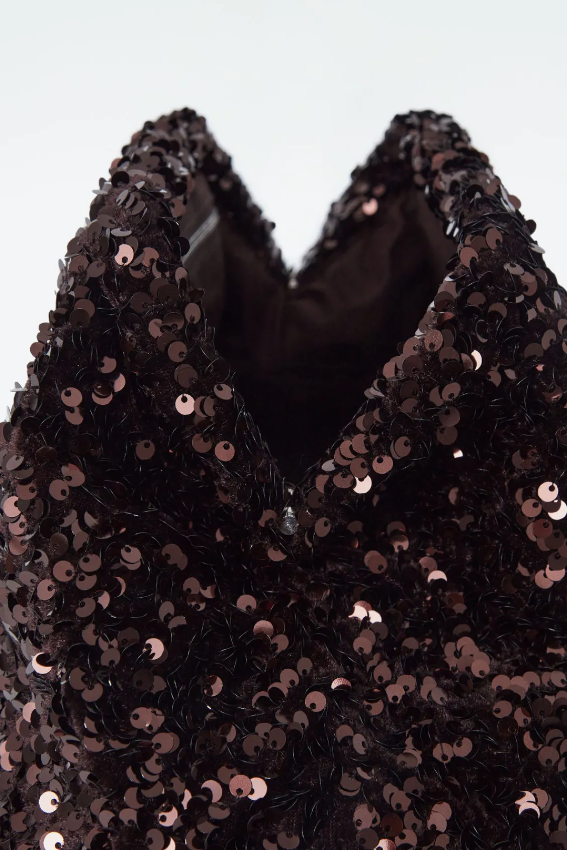 COS OVERSIZED SEQUINED FRAMED CLUTCH-Women Bags