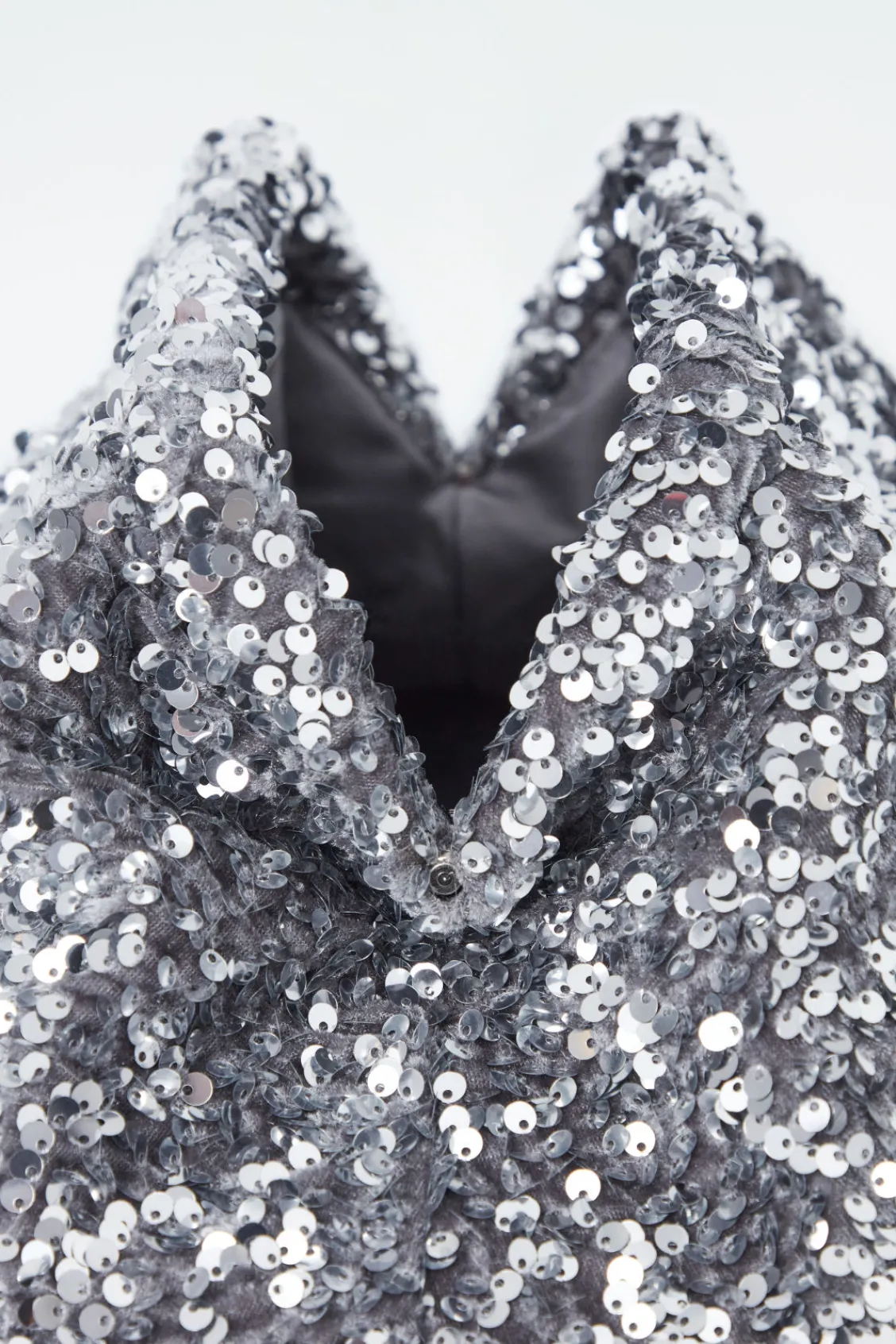 COS OVERSIZED SEQUINED FRAMED CLUTCH-Women Bags