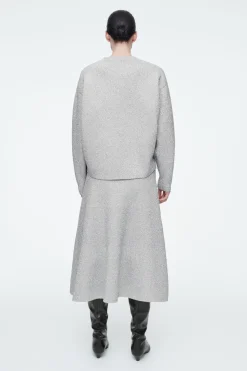 COS OVERSIZED SPARKLY MERINO WOOL SWEATER-Women Sweaters & Cardigans