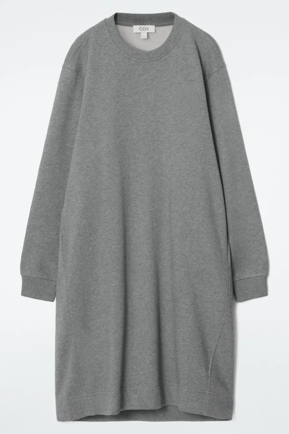 COS OVERSIZED SWEATSHIRT MIDI DRESS-Women Dresses & Jumpsuits