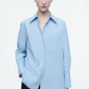 COS OVERSIZED TAILORED SHIRT-Women Shirts & Blouses | Tops