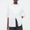 COS OVERSIZED TAILORED SHIRT-Women Shirts & Blouses | Tops