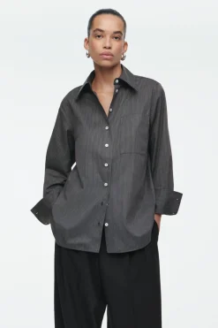 COS OVERSIZED TAILORED SHIRT-Women Shirts & Blouses | Tops