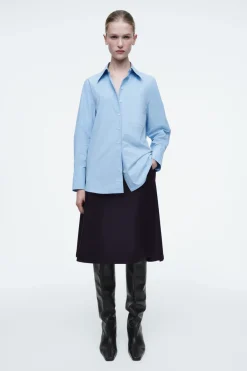 COS OVERSIZED TAILORED SHIRT-Women Shirts & Blouses | Tops