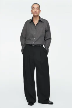 COS OVERSIZED TAILORED SHIRT-Women Shirts & Blouses | Tops