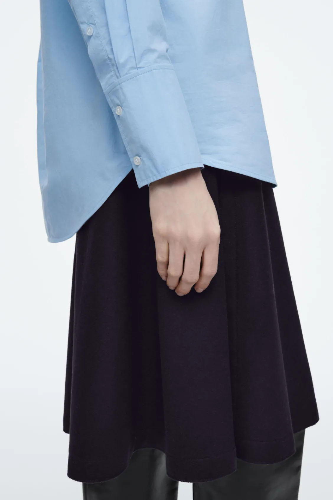 COS OVERSIZED TAILORED SHIRT-Women Shirts & Blouses | Tops