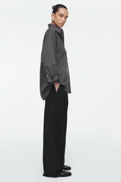 COS OVERSIZED TAILORED SHIRT-Women Shirts & Blouses | Tops