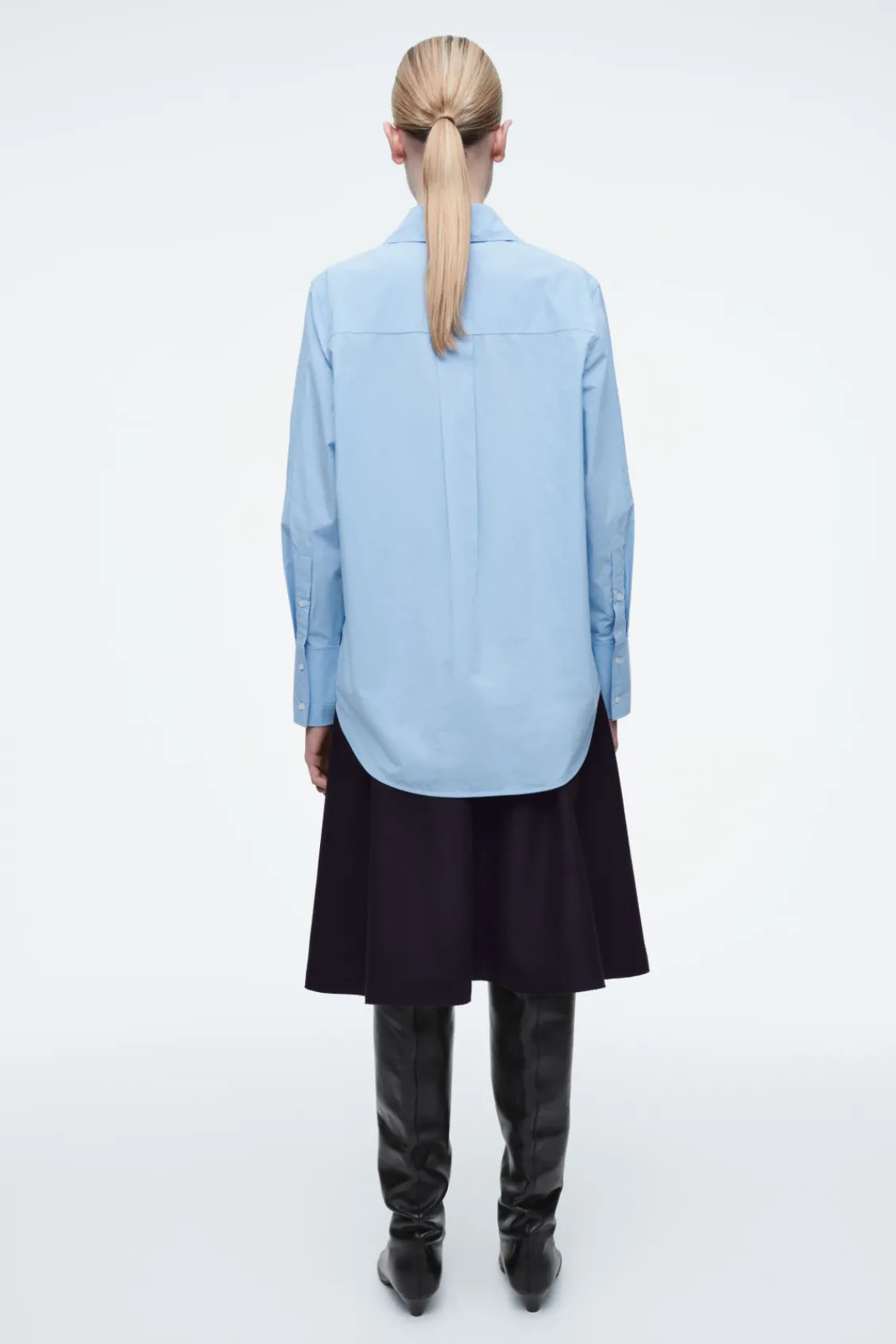 COS OVERSIZED TAILORED SHIRT-Women Shirts & Blouses | Tops