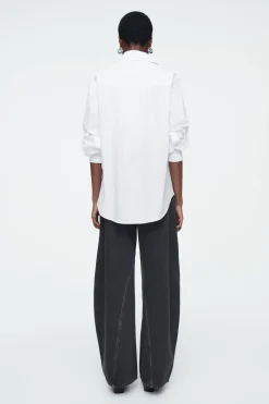 COS OVERSIZED TAILORED SHIRT-Women Shirts & Blouses | Tops
