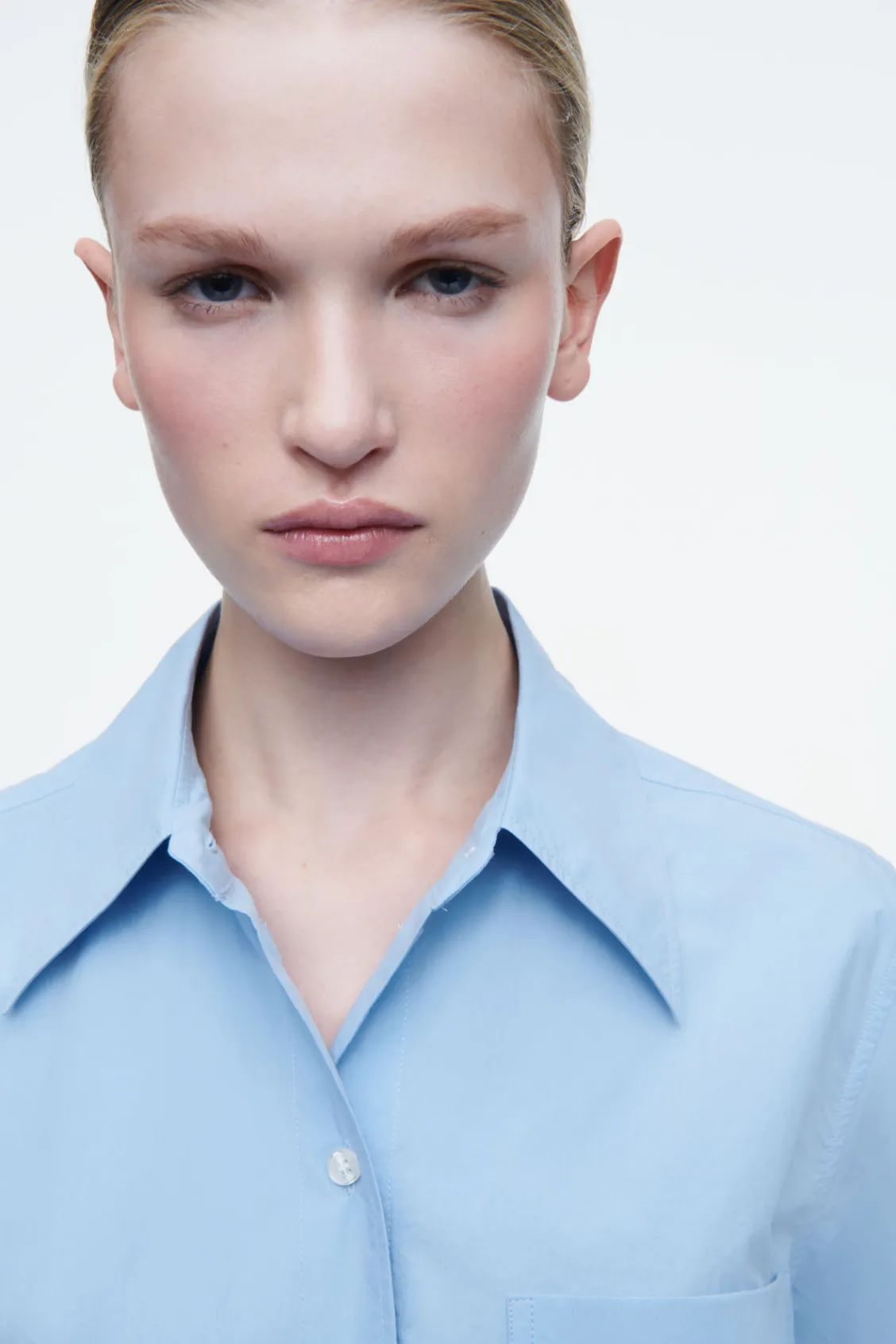 COS OVERSIZED TAILORED SHIRT-Women Shirts & Blouses | Tops