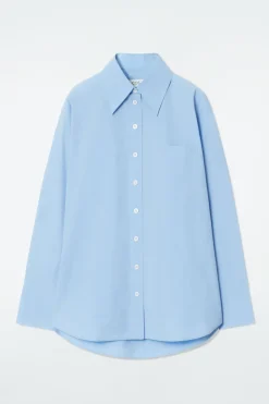 COS OVERSIZED TAILORED SHIRT-Women Shirts & Blouses | Tops
