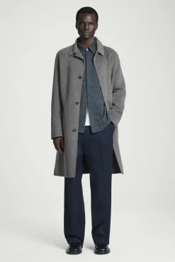 COS OVERSIZED TEXTURED COTTON OVERSHIRT- Shirts