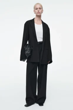 COS OVERSIZED TIE-FRONT BLAZER-Women Coats & Jackets