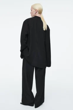 COS OVERSIZED TIE-FRONT BLAZER-Women Coats & Jackets