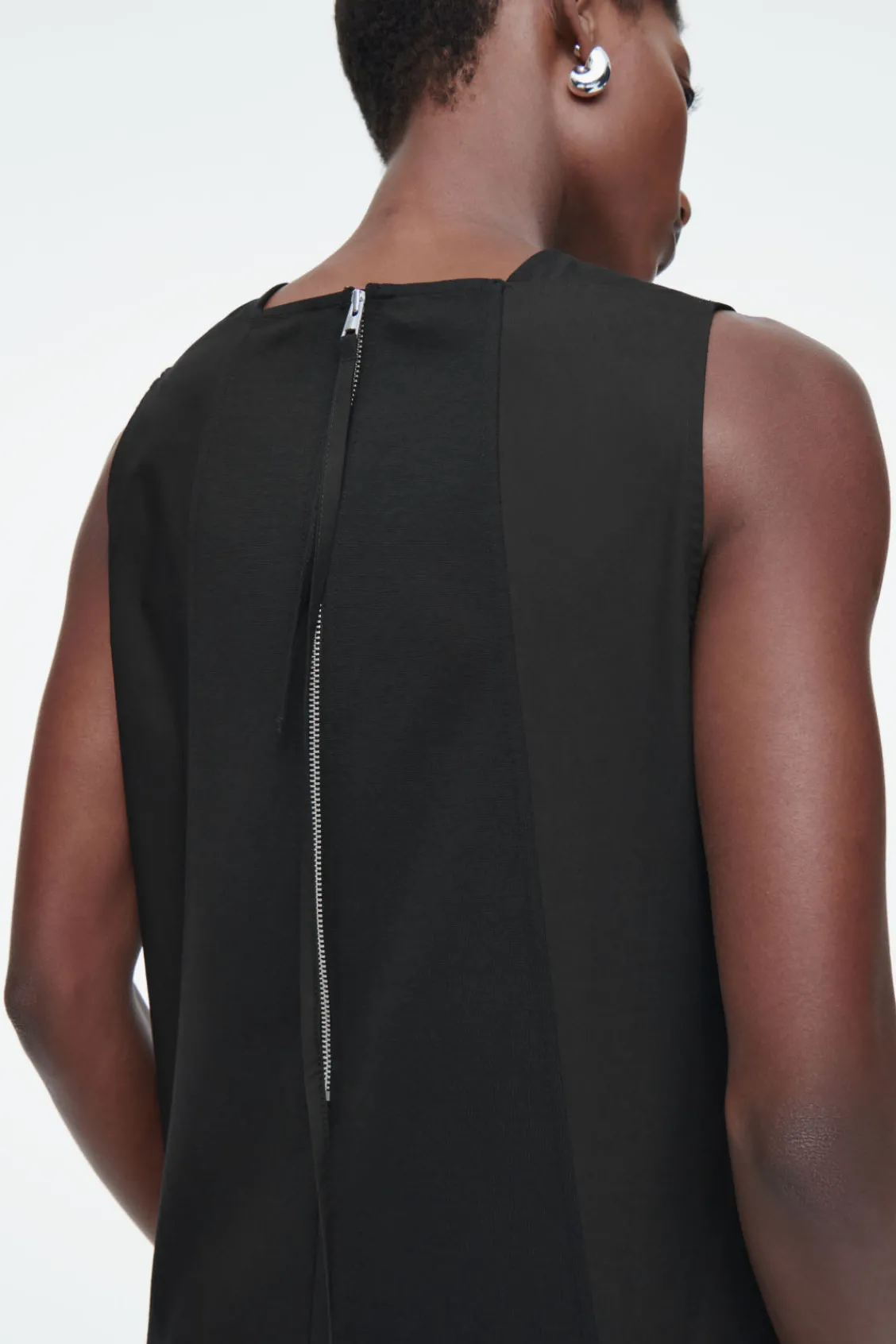 COS OVERSIZED V-NECK JUMPSUIT-Women Dresses & Jumpsuits | Pants