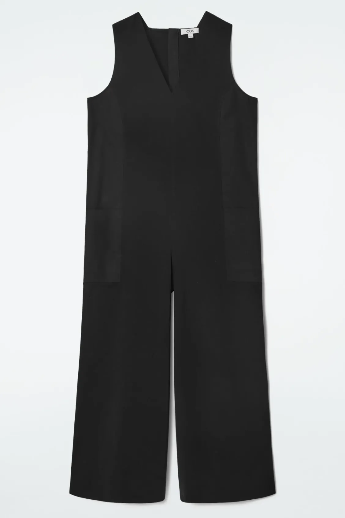COS OVERSIZED V-NECK JUMPSUIT-Women Dresses & Jumpsuits | Pants