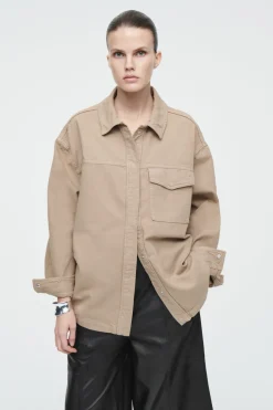 COS OVERSIZED WORKWEAR OVERSHIRT-Women Shirts & Blouses | Tops