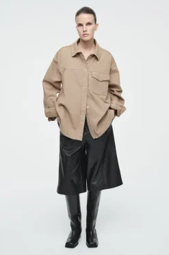 COS OVERSIZED WORKWEAR OVERSHIRT-Women Shirts & Blouses | Tops