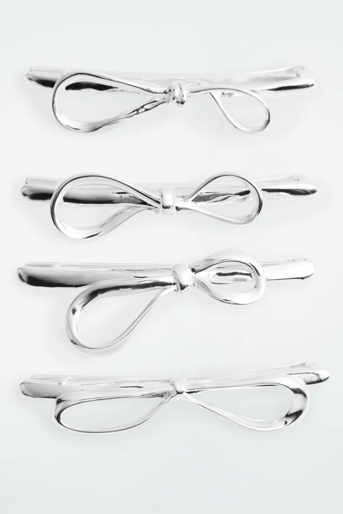 COS 4-PACK BOW HAIR SLIDES-Women Jewelry