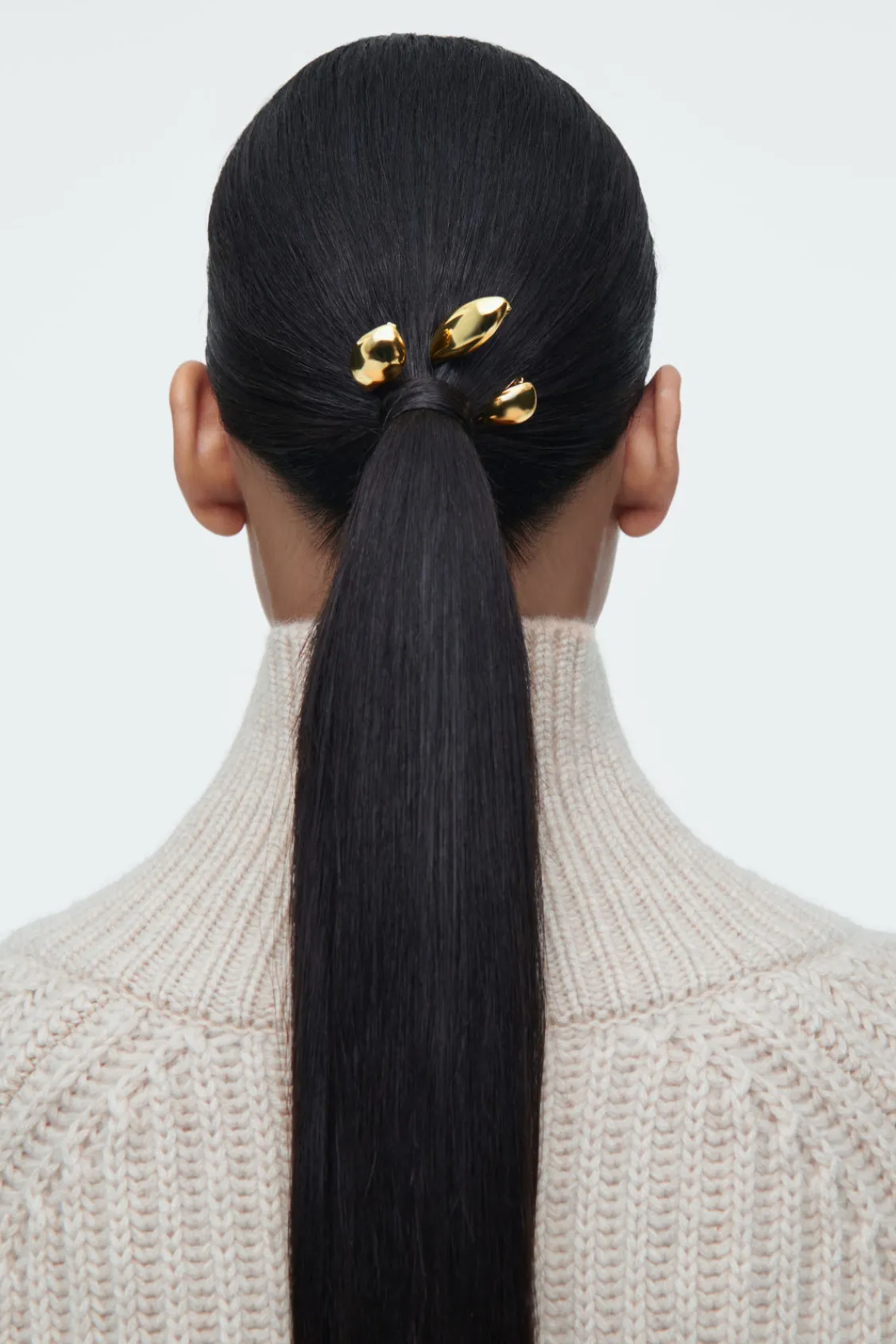 COS 3-PACK CHUNKY DROPLET HAIR SLIDES-Women Jewelry