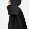 COS PADDED HYBRID HOODED SCARF-Women Hats & Scarves